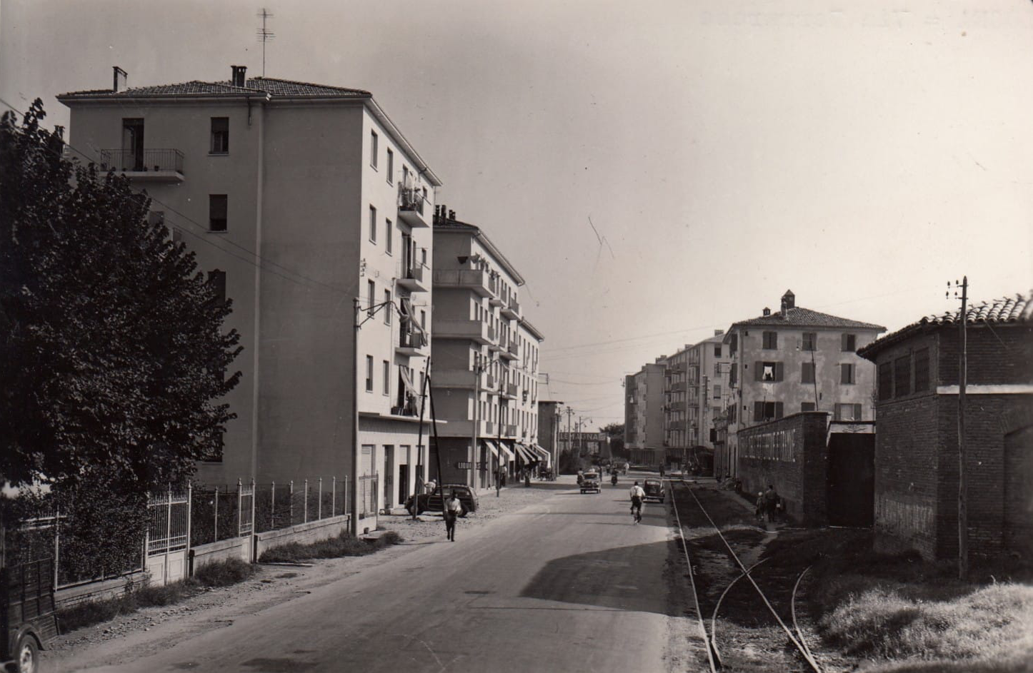 Via Ferrarese, Bologna, anni 1950